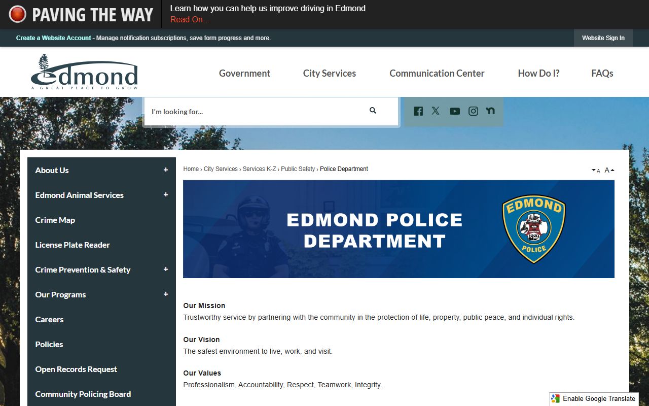 Edmond Oklahoma police department recent bookings