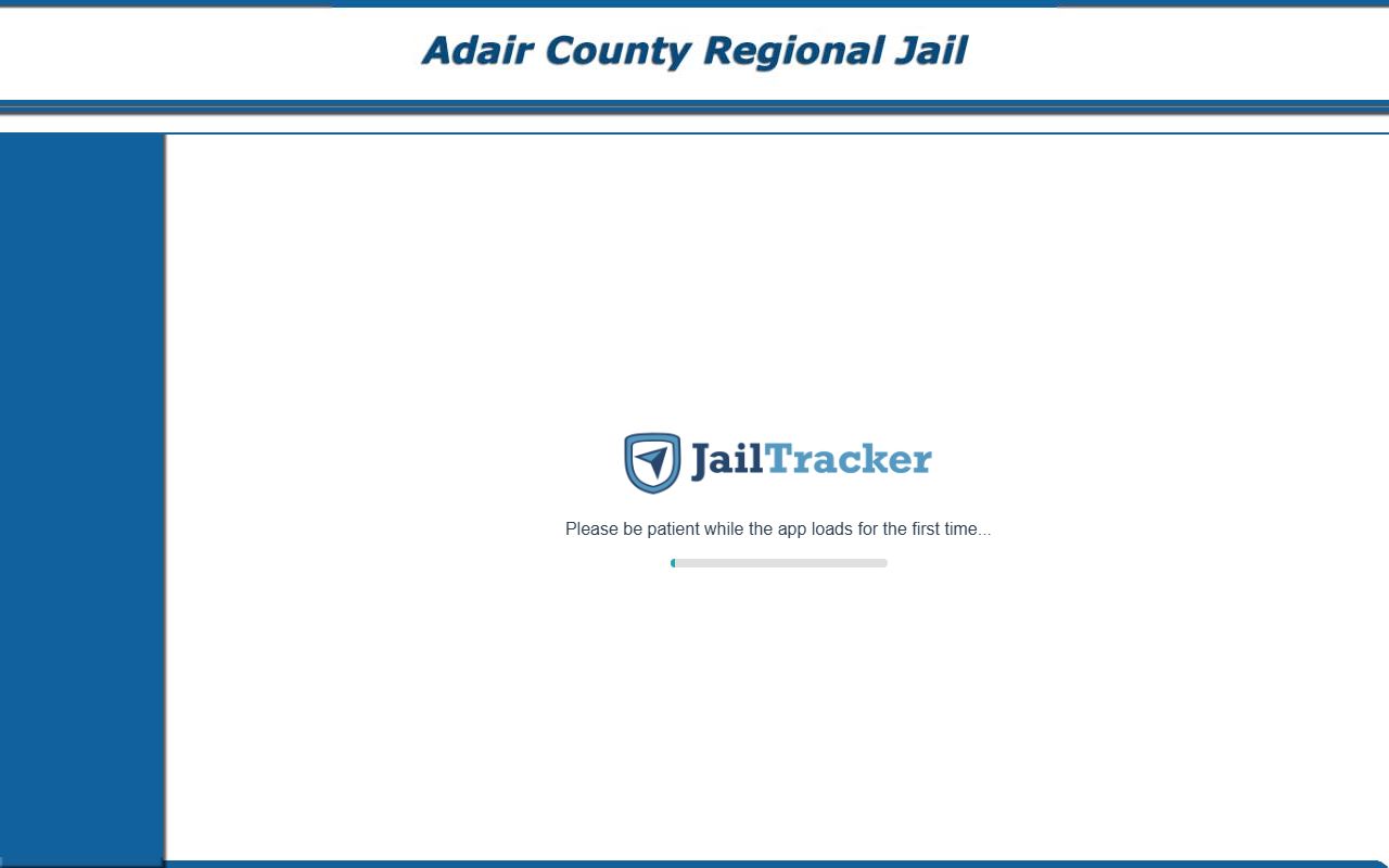 Adair County Regional Jail inmate roster showing recent bookings in Stilwell Oklahoma